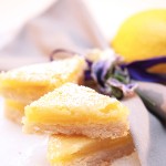 Lavender Lemon Bars