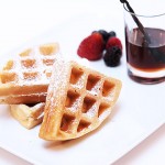 Vanilla Almond Belgium Waffles