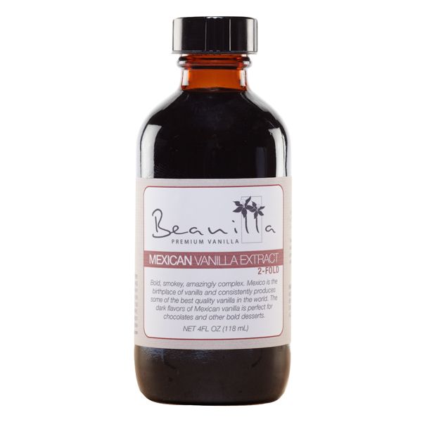 Pure Mexican Vanilla Extract (Double-Fold)