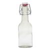 8.5 Oz Clear Glass Bottles With Swing Top