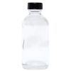 4 oz Clear Glass Bottles