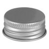 Silver Metal Cap for 2 oz. Round Glass Bottles