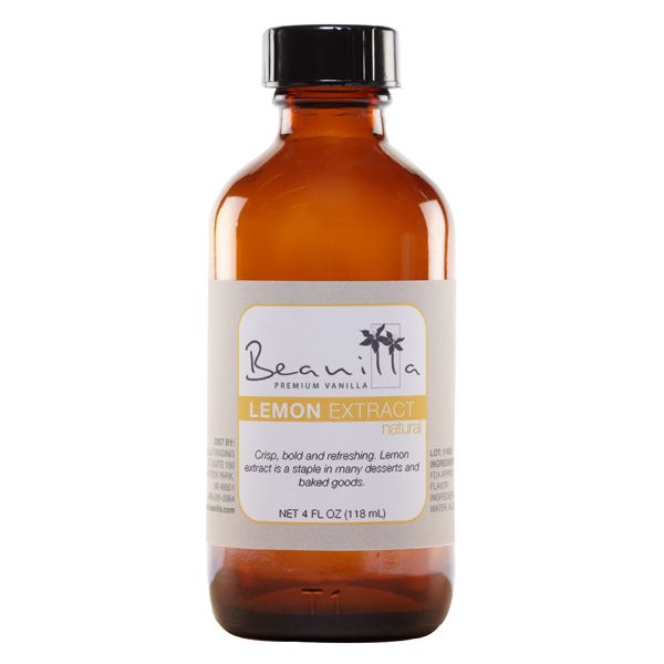 Pure Lemon Extract Natural Lemon Flavoring for Baking Beanilla