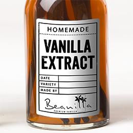 Vanilla Extract Labels