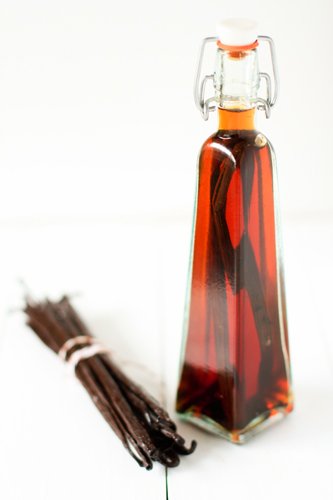 Bottle of homemade extract