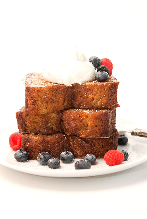 banana bread french toast