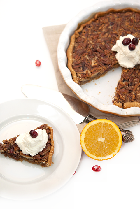 pecan cranberry pie