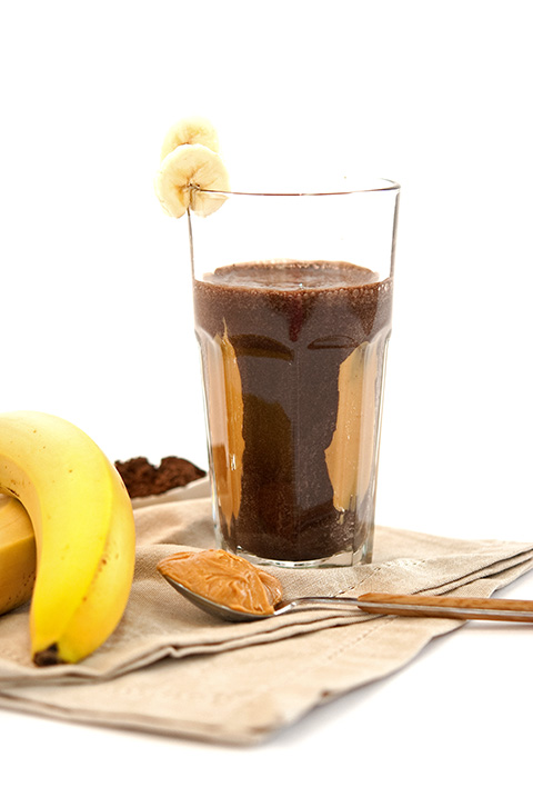 chocolate peanut butter banana protein shake recipe