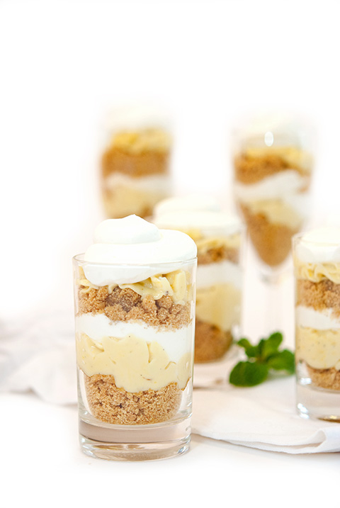 Key Lime Pie Parfait | Mini Parfait Recipes | Beanilla