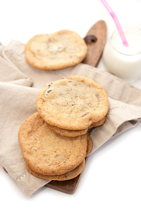 chocolate chip toffee cookies