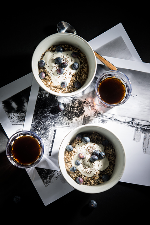 Vanilla Bean Chia Oatmeal