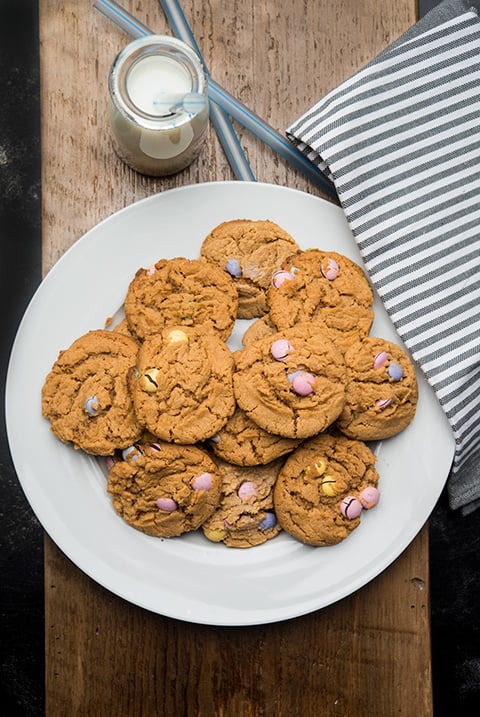 Peanut Butter Candy Cookies