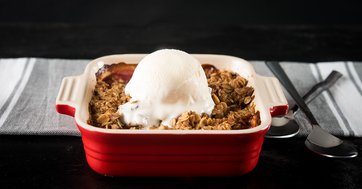 rhubarb crisp