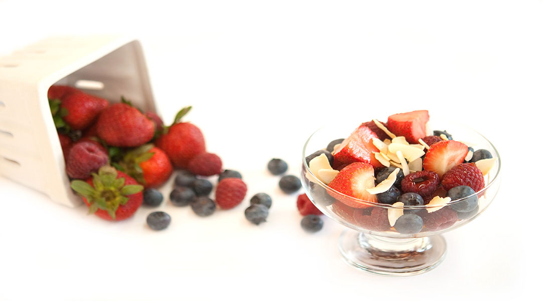 Fruit Salad with Lemon Coconut Dressing