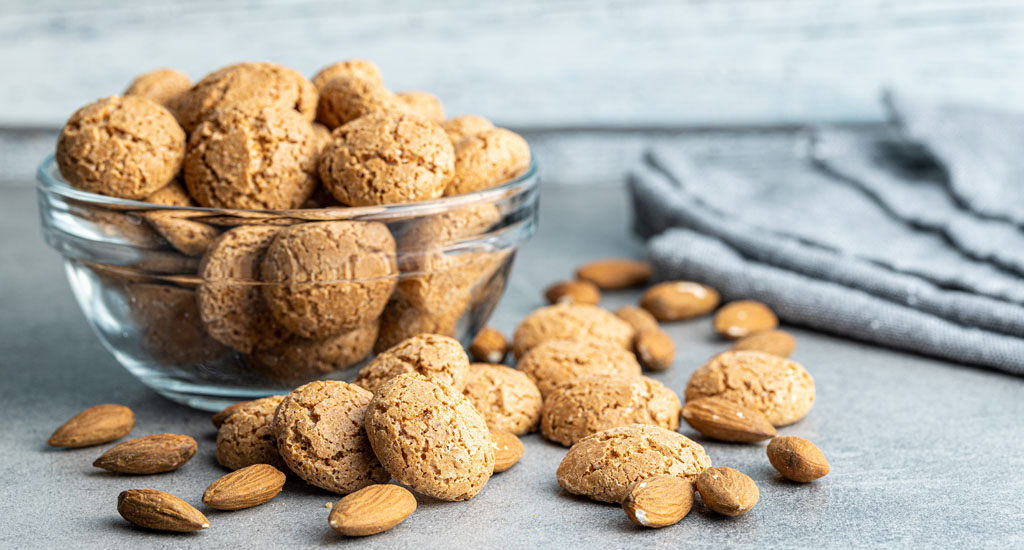 Sheet Pan Almond Biscotti - Mangia Bedda