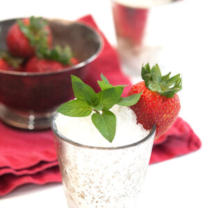 Strawberry Mint Julep